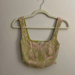 Woman’s Zara cropped tank summer top